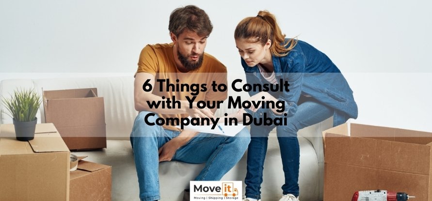 Moving company in Dubai