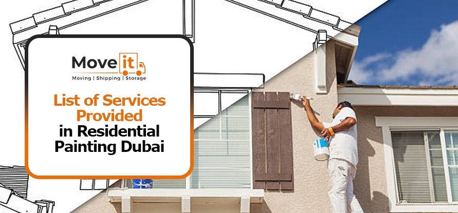 List of Services Provided in Residential Painting Dubai